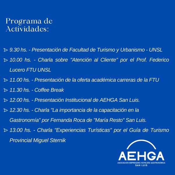  Desde AEHGA iniciamos nuestro recorrido por el interior de la provincia.