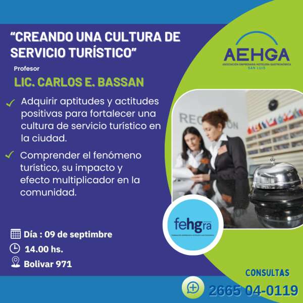 Creando una Cultura de Servicio Turístico