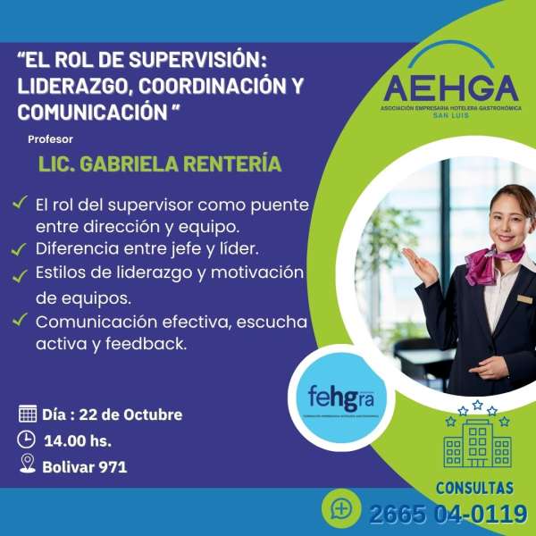 “El rol del supervisor – Liderazgo y comunicación” 