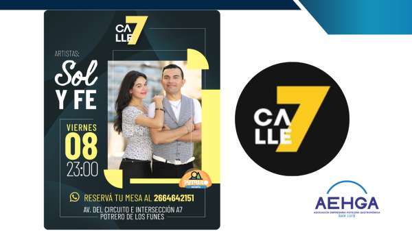 ¡Este viernes 08 de mayo hay fiesta en Calle 7!